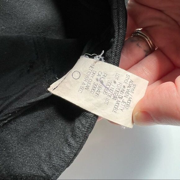 Theory Adalwen Jetty Black Slacks Size 6 - Picture 9 of 9